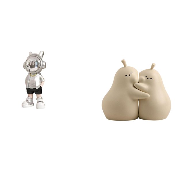 Figura de escritorio,Estante con estatua de astronauta para decoración de oficina y hogar,sujetalibros decorativos,Sujetalibros decorativos para oficina,hogar,libros