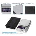 thumbnail image 3 of 2X BáScula de JoyeríA de Alta PrecisióN, 1000GX0.01G BáScula ElectróNica de Conteo LCD Digital BáScula de Cocina de Bolsillo Inoxidable Carga USB, 3 of 9