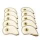 thumbnail image 1 of Juego de 10 fundas de PU para cabeza de palo de golf, antiarañazos Blanco, 1 of 9
