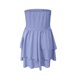 thumbnail image 4 of Vestidos de Verano Casuales sin Mangas para Mujeres Vestido Corto de Color Sólido, Vestido Ligero de Verano Y Primavera de Poliéster, 4 of 6