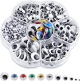 thumbnail image 1 of 800pcs Self Adhesive Googly Eyes - Wiggle Eyes For Art And Crafts, 1 of 5