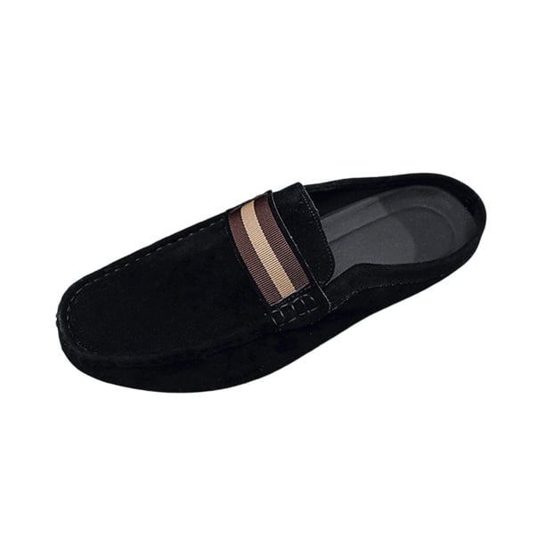 Open Toe Slippers Hombres de Moda Casual Versátil Transpirable Mochilas Más Tamaño Medio Zapatillas Primavera Y Verano