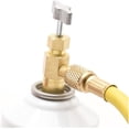 thumbnail image 2 of Air Conditioner Adapter 1/4 Thread Adapter R-134a Refrigerant Can Dispensing Bottle Tap Opener Valve 6035mm Car Air Conditioner Auto Car Accessories Durable and Practical Workmanship, 2 of 6