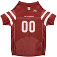 thumbnail image 2 of NFL SAN Francisco 49ERS Dog Jersey, X-Large, 2 of 2