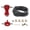 Red, variant on Multi Vehicle Compatible Turbocharger Boosts Valves Strong Aluminum Manual Boosts Regulator Valves for Automotive