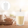thumbnail image 4 of 50pcs Transparent Beverage Flasks Standing Liquor Pouch Portable Plastic Drinks Bag (300ml), 4 of 9