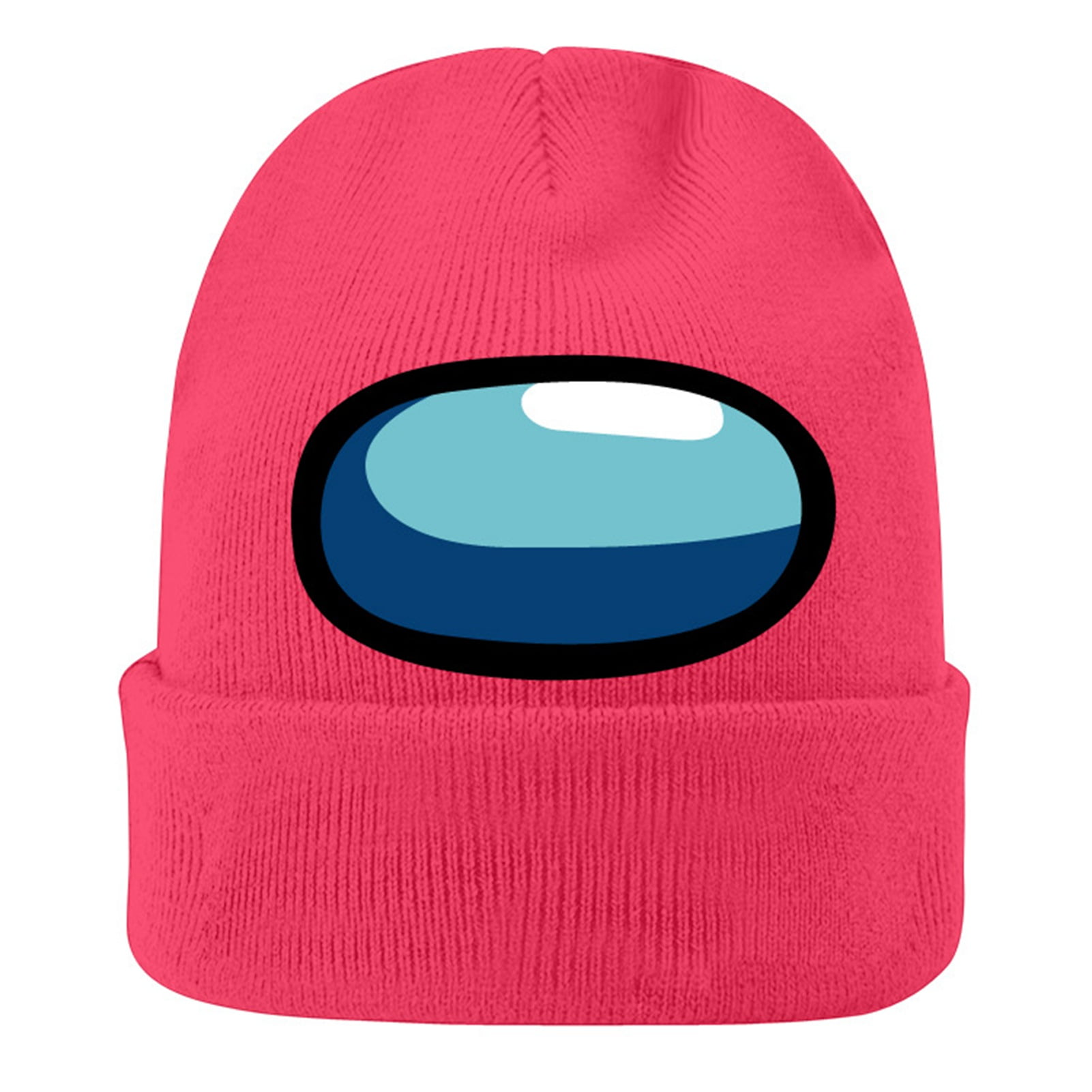 Among Us Kids Adult Unisex Spring Knitted Beanie Hat Boys Girls Warm Woolen Cap.