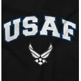 thumbnail image 2 of US Air Force USAF Wing Emblem Women's T Shirt Ladies Tee Brisco Brands S, 2 of 5