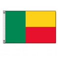 thumbnail image 1 of Drapeau Nyl-Glo Benin de 2 Pi X 3 Pi, 1 of 1