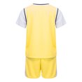 thumbnail image 2 of Kvysinly Kids Boys Basketball Jersey Team Practice Uniform Boys Athletic Shirts Number Tops and Mesh Yellow 160, 2 of 7