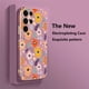 thumbnail image 5 of S24 Painting Flower Case For Samsung Galaxy S23 Ultra S22 S21 Plus S20 fe S10 Luxury Plating Silicone Soft Shockproof Cover, 5 of 5