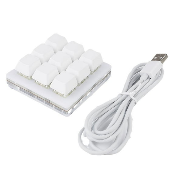 USB 9/10/12 Key Keyboard Shortcut Keys Programmable Keyboard DIY Mechanical Keyboard