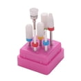 thumbnail image 4 of 1 juego de 7 uds de Brocas para uñas Yuyangstore accesorio de manicura y pedicura, 4 of 6