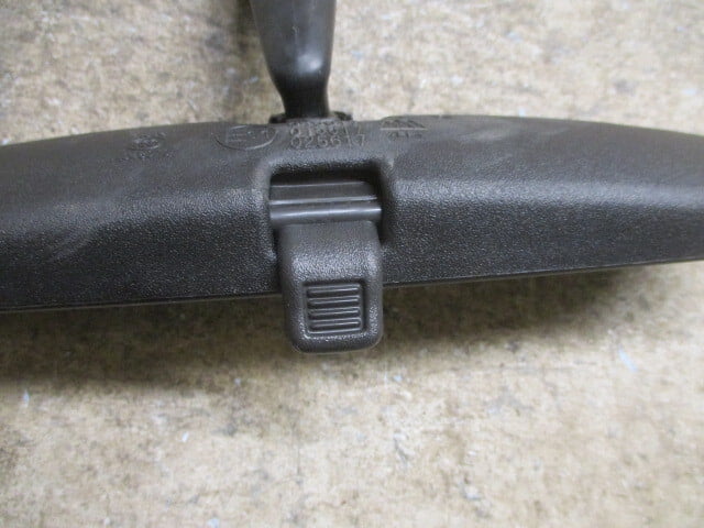 Pre-Owned Jeep Wrangler Gladiator Manual Rear View Mirror OEM LKQ - Verify Specific Vehicle Fitment In Description - (Good)