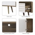 thumbnail image 4 of Modern TV Stand/Console Cabinet Open Shelves & Storage Drawer, 4 of 7