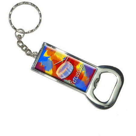 Percussion Snare Drums Musical Instrument Music Band Keychain Bottle Bottlecap