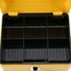 thumbnail image 5 of Mini caja de seguridad portátil de acero para el hogar, caja de seguridad pequeña con cerradura para dinero en efectivo, color amarillo, 1 ud., 5 of 8