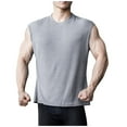 thumbnail image 2 of FDGIU 2025 Men's Slim-Fit & Relaxed Tank Tops - Moisture Wicking Anti-Odor 4-Way Stretch Sleeveless Tees for Casual & Active Wear, 2 of 5
