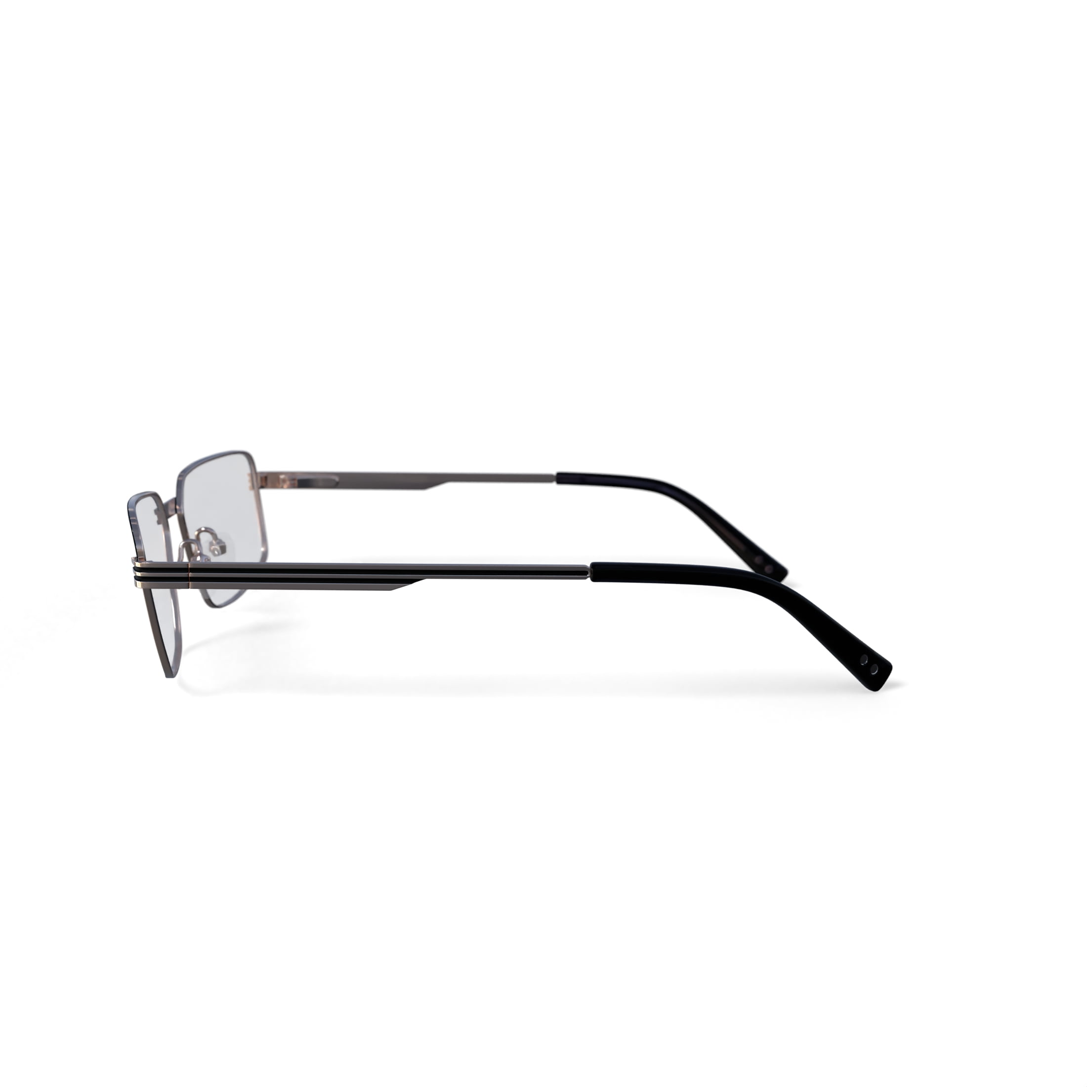 Reverb Men's RVMO5157 Prescription Eyeglasses with Case, Black Gold