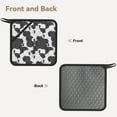 thumbnail image 2 of Honeii Black And White Sheeps for Silicone Trivets for Hot Pots and Pans -Trivet Mat - Heat Resistant Silicone Trivet - Hot Plate Mats, 2 of 8