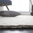 thumbnail image 4 of SAFAVIEH Marbella Iairos Diamond Area Rug, Ivory/Black, 8' x 10', 4 of 8