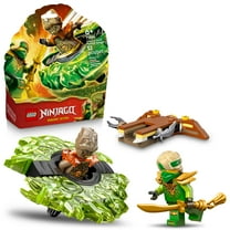 LEGO NINJAGO loyd vs. Earth Monster Spinner Building Toy for Boys & Girls - Ninja Toy Figures & Playset for Kids, Ages 6  - Includes 2 Minifigures for Pretend Play - Gift Idea for Birthdays - 71850