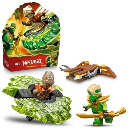LEGO NINJAGO loyd vs. Earth Monster Spinner Building Toy for Boys & Girls - Ninja Toy Figures & Playset for Kids, Ages 6  - Includes 2 Minifigures for Pretend Play - Gift Idea for Birthdays - 71850