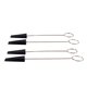 thumbnail image 2 of Paquete de 4 Silenciadores de Goma con Kits de Afinación de para Piezas de Bricoje de Pianista Negro 185 Mm / 7,28 Pulgadas Yuyangstore Silencio para afinación de piano con asa, 2 of 8