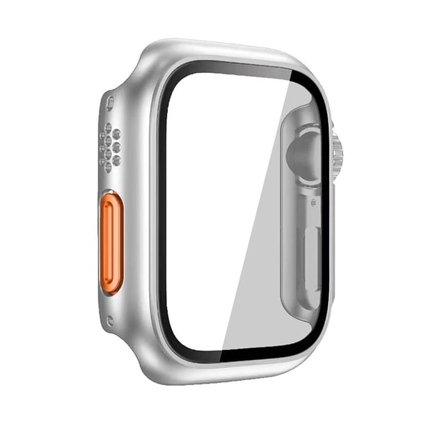 Caja De Reloj Estuche Para Reloj Con Protector De Marco De Vidrio Para Pantalla Para Apple Watch (Plata 40 Mm) Tmvgtek Para estrenar