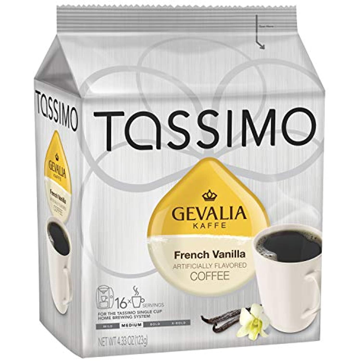 Gevalia French Vanilla Tassimo Coffee 