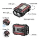 thumbnail image 2 of Linterna tipo llavero SUNPRO Mini, 8 modos con clip tipo C, color negro, 2 of 7