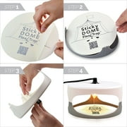 Aspectek Sticky Dome Flea and Bed Bug Trap, 2 Glue Discs, 1-Pack