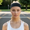 thumbnail image 2 of Unique Bargains Ergonomic Design Headband Elastic Headband for Sport Navy Blue 1 Pc, 2 of 6