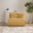 thumbnail image 5 of WHGBJA Bean Bag Chair for Adults, Teddy Material Togo Sofa Lazy Chair for Living Room Bedroom Small Space, Yellow, 5 of 9
