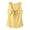 Yellow, variant on Ruimatai Womens Casual Sleeveless Tank Tops V Neck Drawstring Ruched Shirts Loose Fit Curved Hem Summer Blouses