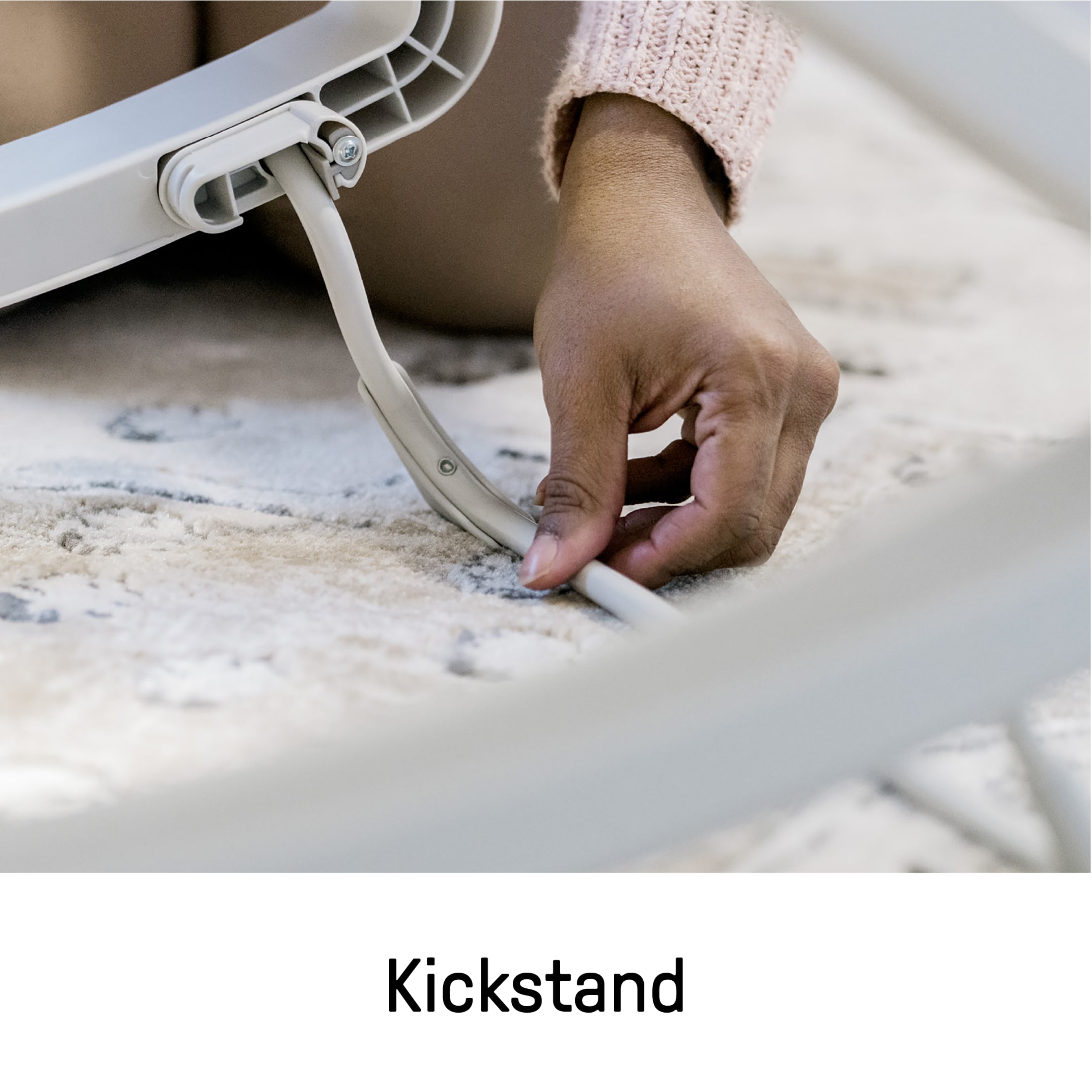 Ingenuity Keep Cozy 3-in-1 Vibrating Bouncer & Rocker, Gray photo 8