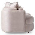 thumbnail image 5 of Michael Amini Carmela Sofa - Almond/Gold, 5 of 12