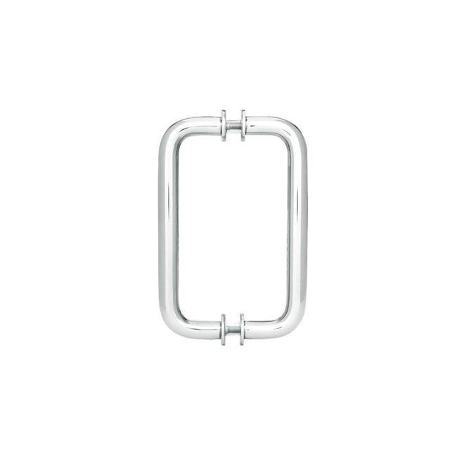 Showerdoordirect 88WWCH 8 in. Tubular BacktoBack Shower Door Pull