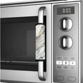 thumbnail image 4 of SEANATIVE Fridge Door Handle Covers Set of 6 Washable Kitchen Appliance Handle Protectors for Fridge Microwave Stove Dishwasher Refrigerator Accessories, Marble White Gray, 4 of 7