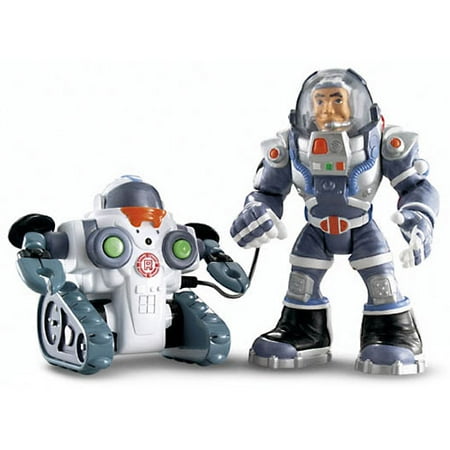 Fisher Price Rescue Heroes Robotz Team: CD Moon & Liftoff