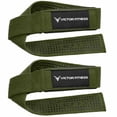 thumbnail image 2 of Victor Fitness 24" Padded X-Grip Weightlifting Straps and Quick-Release Barbell/Dumbbell Collar Clamps, 2 of 5