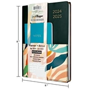 See It Bigger Monthly/Weekly Planner with Notebook, April 2024 - June 2025 (6" x 8")