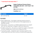 thumbnail image 2 of Engine Crankcase Pressure Sensor - Compatible with 2015 - 2017 Ford F-150 2.7L V6 2016, 2 of 2