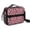 Black and Pink, variant on Black and Pink Leopard Print Insulated Lunch Bag with Shoulder Strap and Bottle Holder,Bento School Lunch Bag Box,11x9.5x3.5 Inches