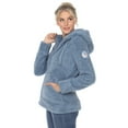 thumbnail image 2 of White Mark Women's Hooded Sherpa Jacket, 2 of 6