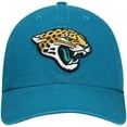 thumbnail image 2 of Men's '47 Teal Jacksonville Jaguars Secondary Clean Up Adjustable Hat, 2 of 4