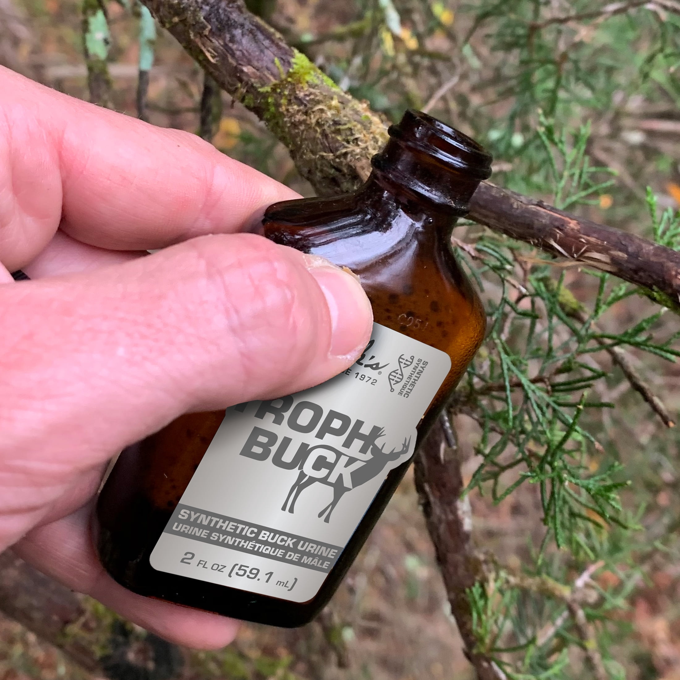 Tink's Trophy Buck Synthetic Dominant Buck Urine 2 oz. Bottle - Deer Lure