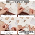thumbnail image 6 of 2 sets 2 styles Writable Self-Adhesive Paper Stickers for Suitcase Skateboard Refrigerator Helmet Mobile Phone Shell Retro Envelope Mixed Shapes Mixed color 28~109x29~100x0.2mm 45pcs/set 1 set/style, 6 of 6