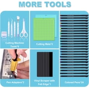 The Ultimate Accessories Bundle for cricut maker and Explore Air with 97pcs Tools and Accessories Kit,Instantly Create Amazing Crafting Projects