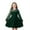 Green, variant on Glisme Girls Dresses Lace Long Sleeve Solid Color Cute Dress Beige Sundress Size 6 -7
